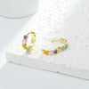 Wholesale Women's 925 Sterling Silver Lovely Heart Dripping Oil Earrings