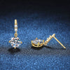 Wholesale Women's 925 Sterling Silver Moissanite Earrings With Star Pattern And Seiko Tassel