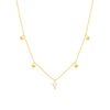 Wholesale Women's 925 Sterling Silver Opal Geometric Pendant Necklace With Zirconia And Cross Chain
