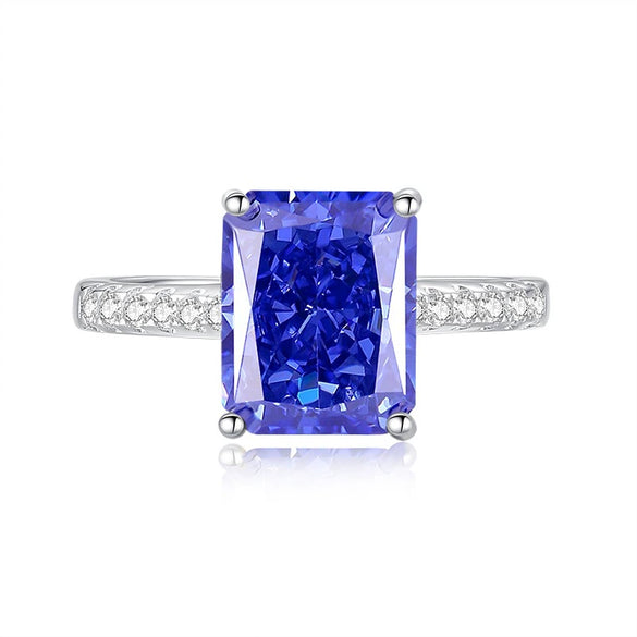Wholesale Women's 925 Sterling Silver Ring With Diamond And Heart Shape Design