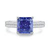 Wholesale Women's 925 Sterling Silver Ring With Diamond And Heart Shape Design