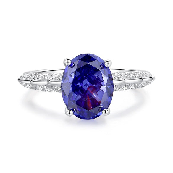 Wholesale Women's 925 Sterling Silver Ring With Diamond And Heart Shape Design