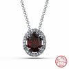Wholesale Women's 925 Sterling Silver Yshaped Necklace With Geometric Zircon Pendant And Electroplating