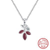 Wholesale Women's 925 Sterling Silver Yshaped Necklace With Geometric Zircon Pendant And Electroplating