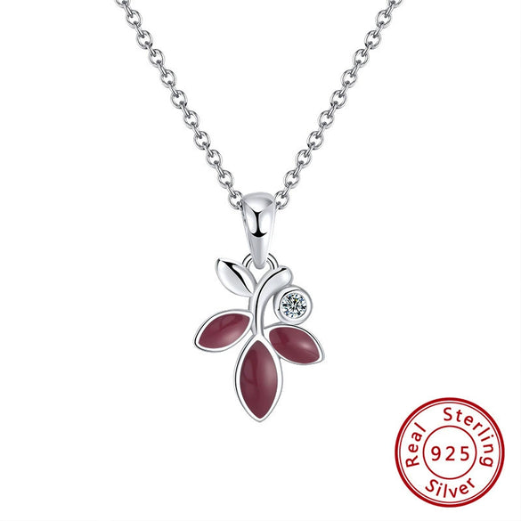 Wholesale Women's 925 Sterling Silver Yshaped Necklace With Geometric Zircon Pendant And Electroplating