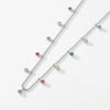 Wholesale Women's 925 Sterling Silver Zircon Inlay Geometric Clavicle Ochain Necklace