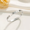 Wholesale Women's Summer Fashion High Sense Love Zircon Buckle Bracelet Titanium Steel 18K Gold Plated Set With Diamonds