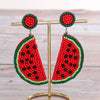 Wholesale Women's Summer Fruit Shaped Rice Bead Earrings In Little Fresh Style