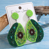Wholesale Women's Summer Fruit Shaped Rice Bead Earrings In Little Fresh Style