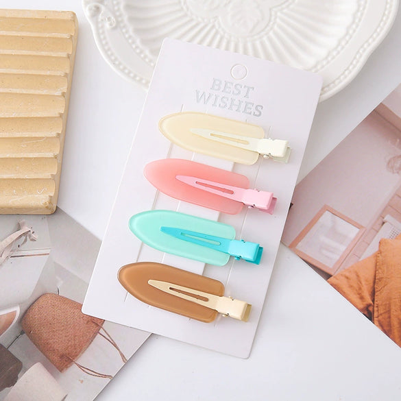 Wholesale Women's Sweet Acrylic Handmade Duck Bill Hair Clip