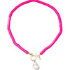 Wholesale Women's Sweet And Cool Style Alloy Electroplated Flower Shape Necklace With Regular Chain