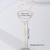 Wholesale Women's Sweet And Cool Style Alloy Electroplated Four Leaf Clover Double Layer Necklace And Earring Set
