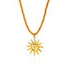 Wholesale Women's Sweet And Cool Style Animal Zodiac Stainless Steel And Titanium Steel Electroplated Pendant Necklace