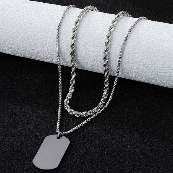 Wholesale Women's Sweet And Cool Style Flower Pattern Zinc Alloy Pendant Necklace With Electroplating