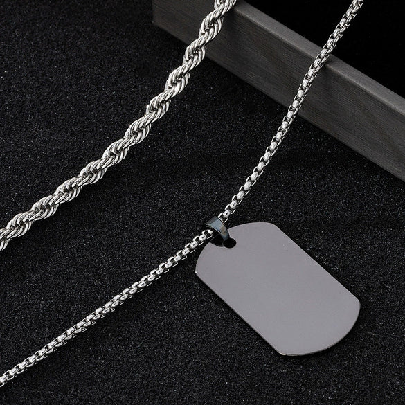 Wholesale Women's Sweet And Cool Style Flower Pattern Zinc Alloy Pendant Necklace With Electroplating