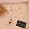 Wholesale Women's Sweet And Cool Style Real Gold Plated Bull Head Pendant Necklace