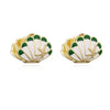 Wholesale Women's Sweet Animal Zodiac Copper Oildropping Starfish Shell Earrings