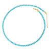 Wholesale Women's Sweet Geometric Cord Handwoven Copper Pendant Necklace