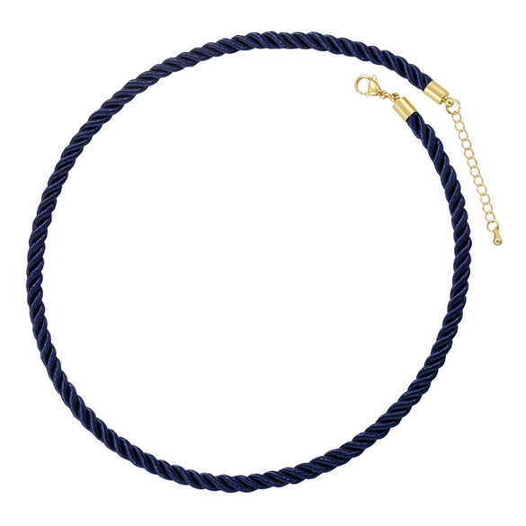 Wholesale Women's Sweet Geometric Cord Handwoven Copper Pendant Necklace