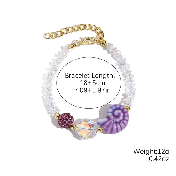 Wholesale Women's Sweet Light Luxury Highend Bracelet With Artificial Crystal Diamond Set Geometric Pattern