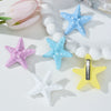 Wholesale Women's Sweet Style Starfish Duckbill Clip Hairpin Headwear Accessories With Glue Processing