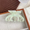 Wholesale Women's Thickened Acetic Acid Handmade Simple Geometric Hair Grasp Clip Headwear