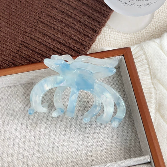 Wholesale Women's Thickened Acetic Acid Handmade Simple Geometric Hair Grasp Clip Headwear