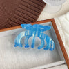 Wholesale Women's Thickened Acetic Acid Handmade Simple Geometric Hair Grasp Clip Headwear