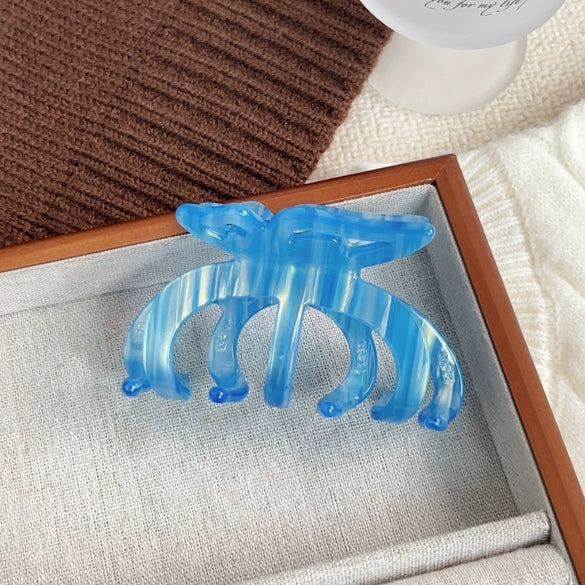 Wholesale Women's Thickened Acetic Acid Handmade Simple Geometric Hair Grasp Clip Headwear