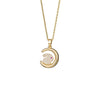 Wholesale Women's Titanium Steel And Copper Necklace With Geometric Bunny Pendant And Electroplating Treatment Light Luxury Style