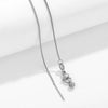 Wholesale Women's Titanium Steel And Stainless Steel Geometric Ochain Handmade Real Gold Plated Clavicle Necklace Bracelet