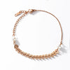 Wholesale Women's Titanium Steel Bracelet With Geometric Design And Electroplating Treatment For Girlfriends And Students