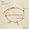 Wholesale Women's Titanium Steel Bracelet With Roman Numerals And Electroplating Design