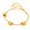 Wholesale Women's Titanium Steel Butterfly Jewelry With Diamond And Love Water Drops Bell Pattern
