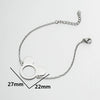 Wholesale Women's Titanium Steel Cartoon Mickey Mouse Bracelet With Electroplating Design
