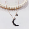 Wholesale Women's Titanium Steel Fashion Light Luxury Geometric Clavicle Chain Necklace With Polish Finish