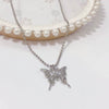 Wholesale Women's Titanium Steel Fashion Light Luxury Geometric Clavicle Chain Necklace With Polish Finish