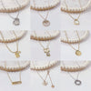 Wholesale Women's Titanium Steel Fashion Light Luxury Geometric Clavicle Chain Necklace With Polish Finish