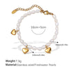 Wholesale Women's 316L Stainless Steel Freshwater Pearl Necklace Fashion Minimalist Electroplating Jewelry