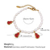 Wholesale Women's 316L Stainless Steel Freshwater Pearl Necklace Fashion Minimalist Electroplating Jewelry