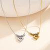 Wholesale Women's Titanium Steel Geometric Calendering Chain Electroplated Sweatshirt Necklace Trendy Highend Accessory