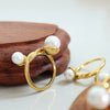 Wholesale Women's 316L Stainless Steel Geometric Inlaid Colorful Beads Twist Ring With Electroplating