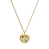 Wholesale Women's Titanium Steel Geometric Necklace With Electroplating And Water Wave Chain