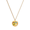 Wholesale Women's Titanium Steel Geometric Necklace With Electroplating And Water Wave Chain