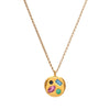 Wholesale Women's Titanium Steel Geometric Necklace With Electroplating And Water Wave Chain