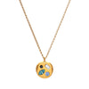 Wholesale Women's Titanium Steel Geometric Necklace With Electroplating And Water Wave Chain