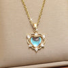 Wholesale Women's Titanium Steel Geometric Necklace With Electroplating Light Luxury Niche Design High End Clavicle Chain