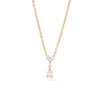 Wholesale Women's Titanium Steel Geometric Pendant Necklace With O Word Chain And Electroplating