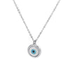 Wholesale Women's Titanium Steel 18K Real Gold Plated Jewelry Devil's Eye Animals Zodiac Pendant Necklace