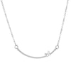 Wholesale Women's Titanium Steel Necklace With Cross Love Butterfly Heart Animal Zodiac Patterns Electroplated